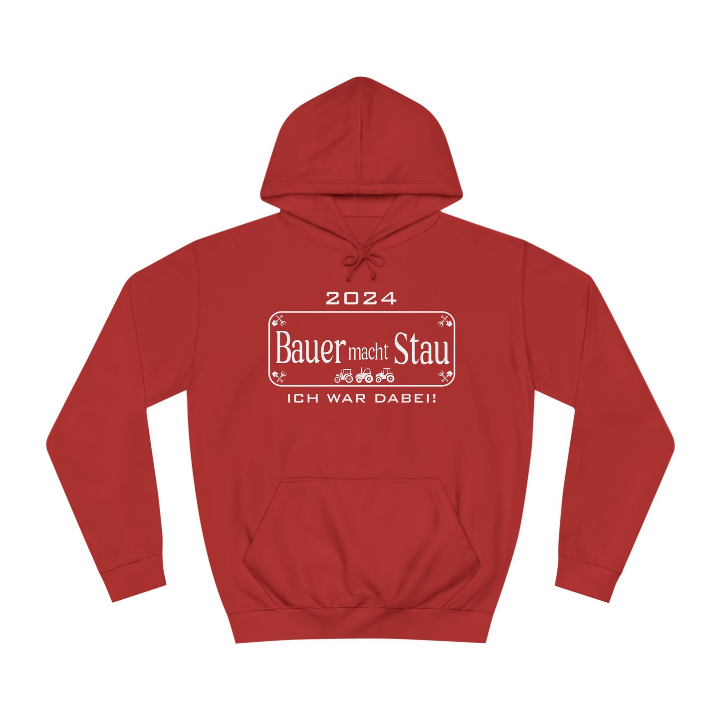Unisex Hoodie Bauer macht Stau