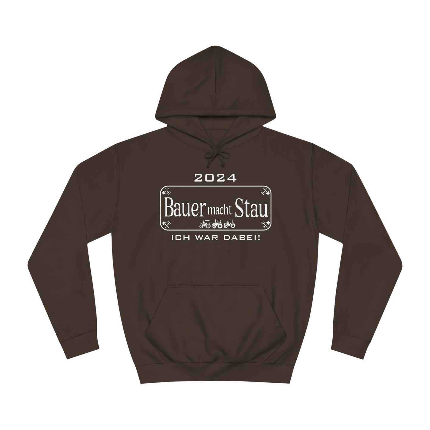 Unisex Hoodie Bauer macht Stau