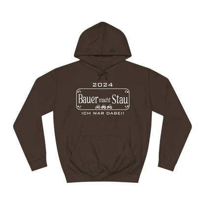 Unisex Hoodie Bauer macht Stau