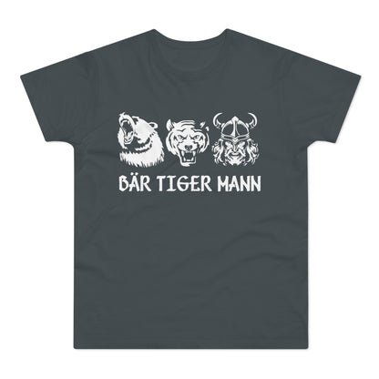 T-shirt Bär Tiger Mann - Bärtiger Mann (bis 5XL)