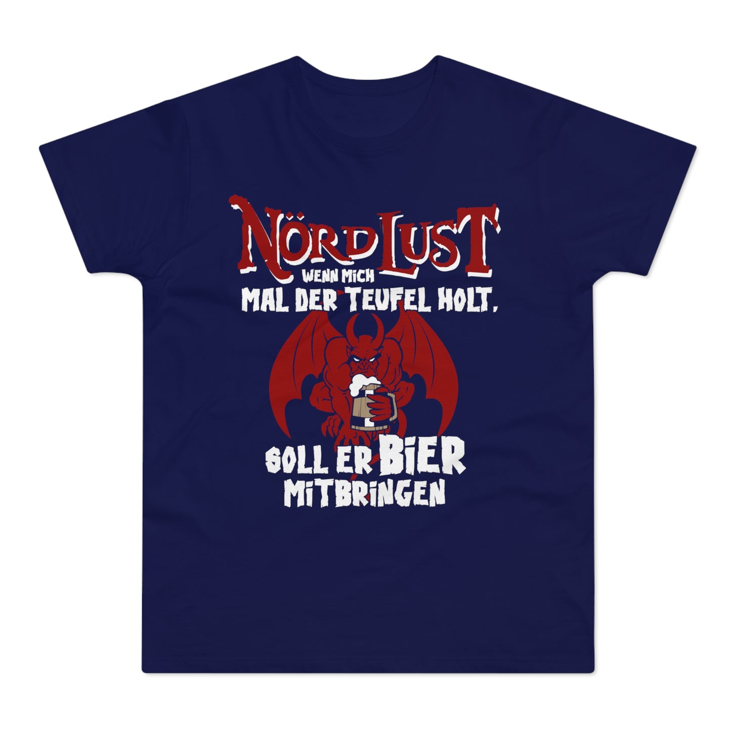 T-Shirt (bis 5XL) NördLust Wenn mich mal der Teufel holt