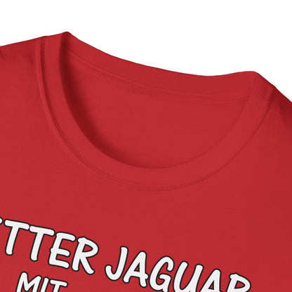 T-Shirt Fetter Jaguar mit 2 Töpfen und dicken Schlappen