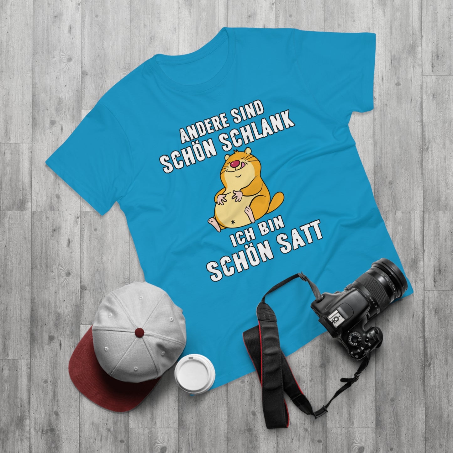 T-shirt Andere sind schön schlank - Ich bin schön satt (bis 5XL)