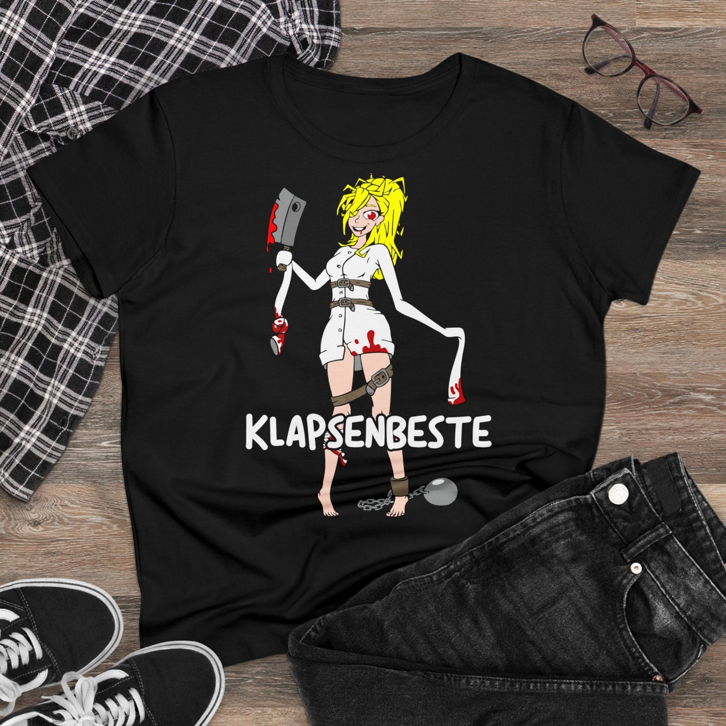 Damen T-Shirt Klapsenbeste