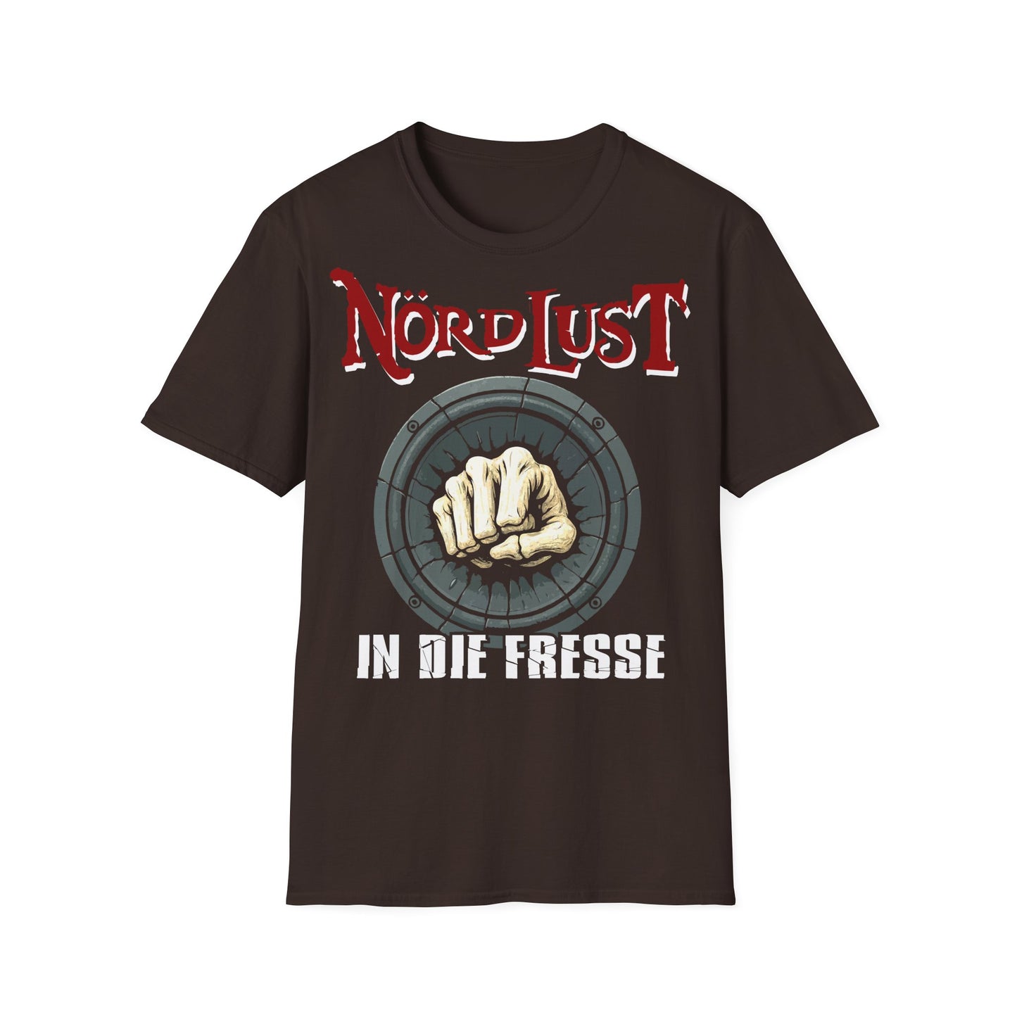 T-Shirt (bis 5XL) NördLust In die Fresse