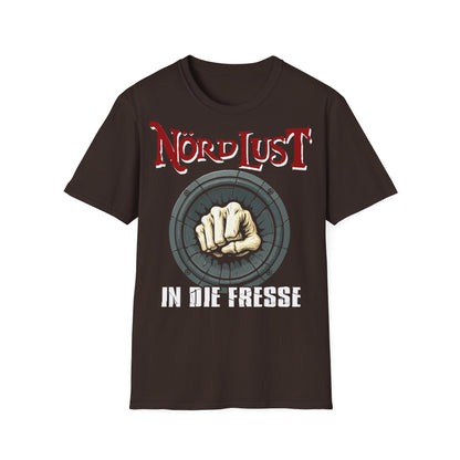T-Shirt (bis 5XL) NördLust In die Fresse
