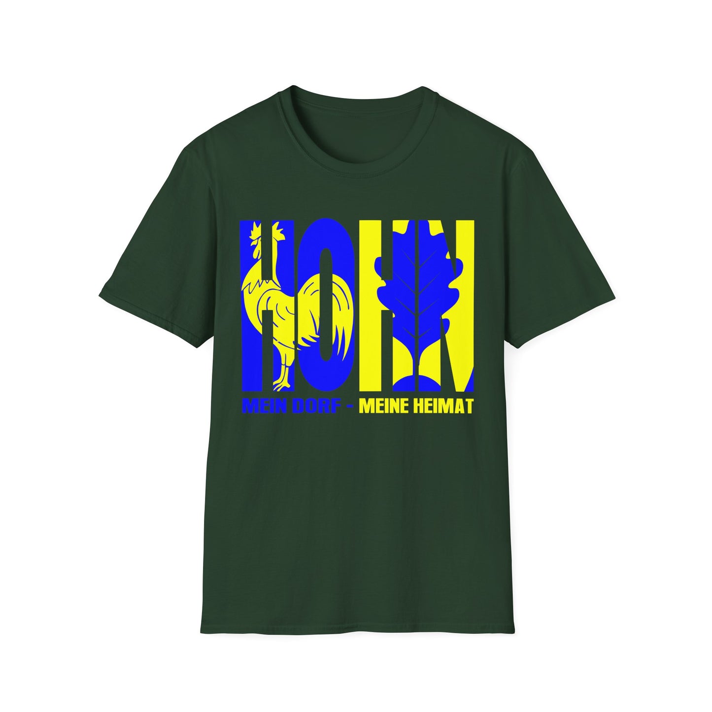 T-Shirt Hohn Mein Dorf - meine Heimat