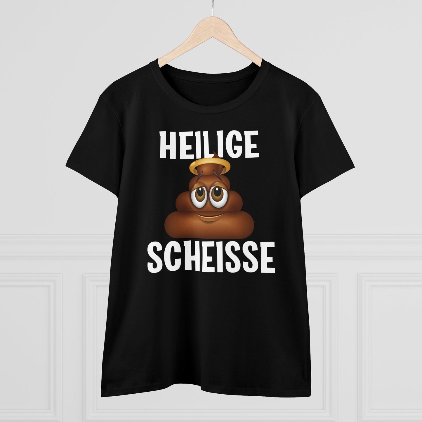 Damen T-Shirt Heilige Scheisse