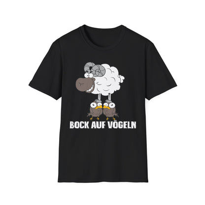 T-Shirt Bock auf Vögeln