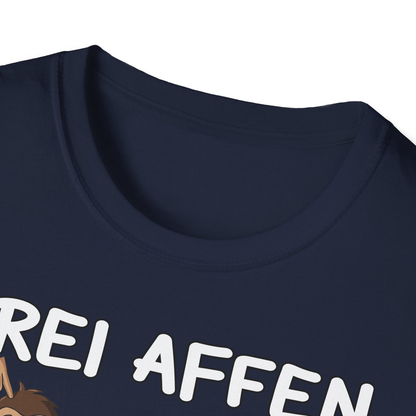 T-Shirt Drei Affen die sich fragend ansehen