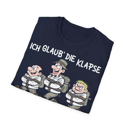 T-Shirt (bis 5XL) Ich glaub', die Klapse hat heut' Wandertag