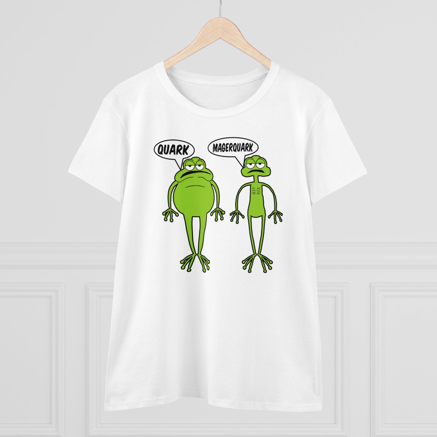 Damen T-Shirt Quark Magerquark