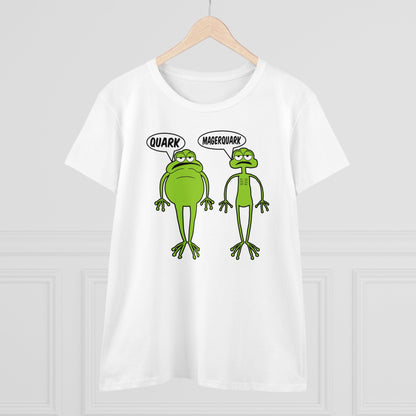 Damen T-Shirt Quark Magerquark