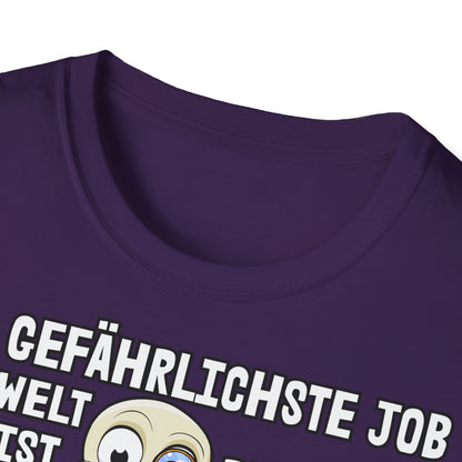 T-Shirt Der gefährlichste Job ist Rentner