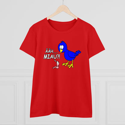 Damen T-Shirt Ääh Miau