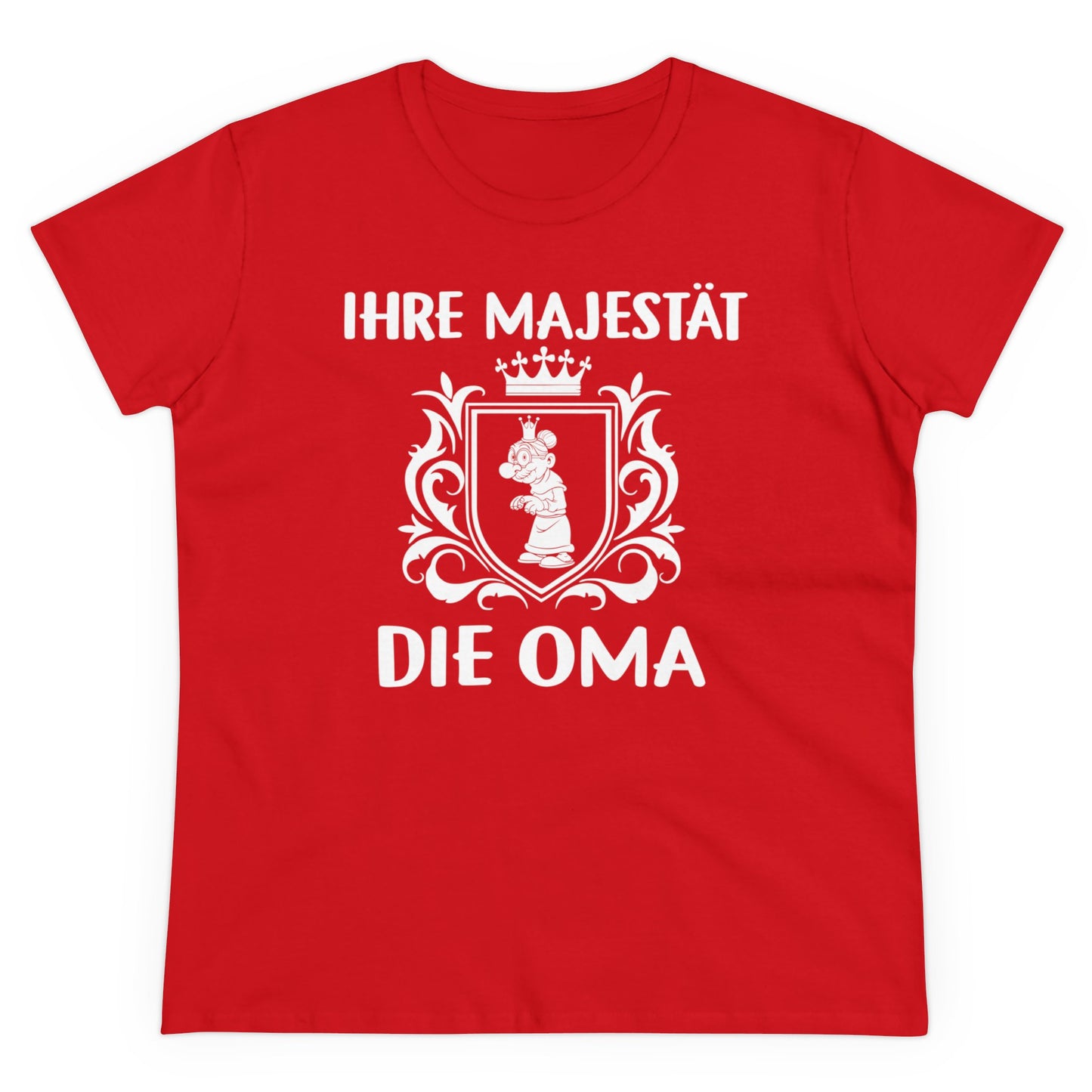 Damen T-Shirt Ihre Majestät die Oma
