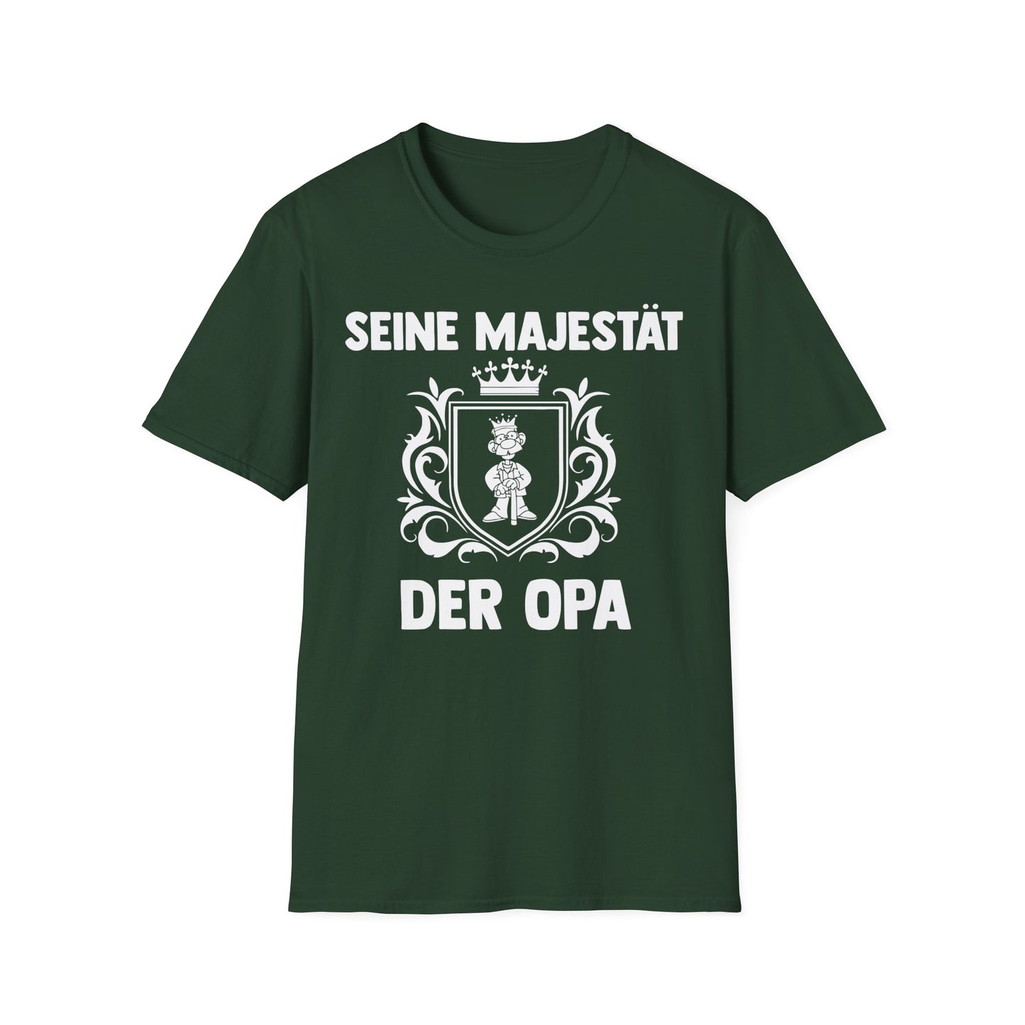 T-Shirt Seine Majestät der Opa