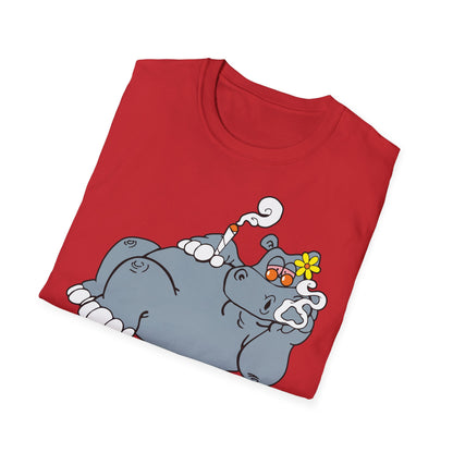T-Shirt Hippie Hippo