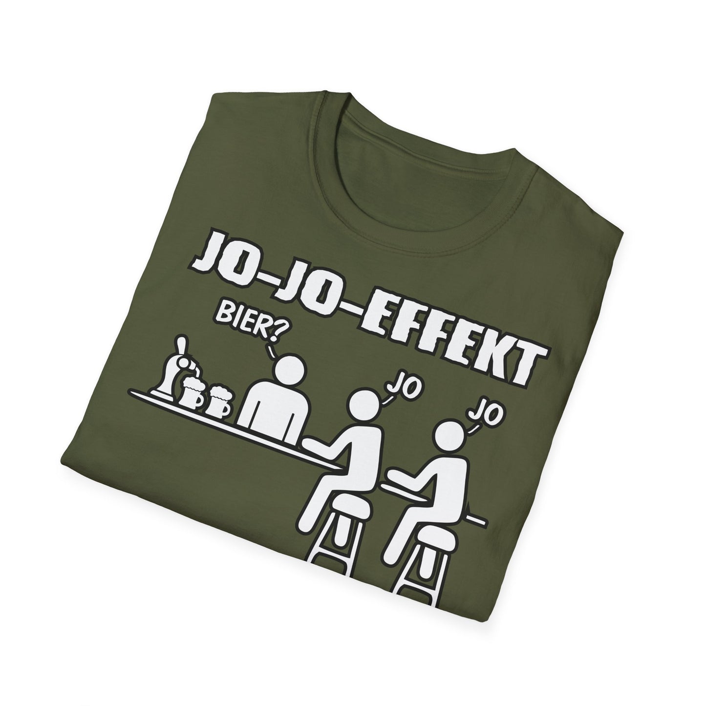 T-Shirt Jo-Jo-Effekt bei Männern