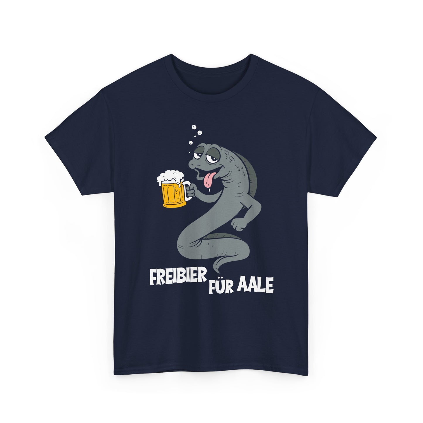 T-Shirt (bis 5XL) Freibier für Aale