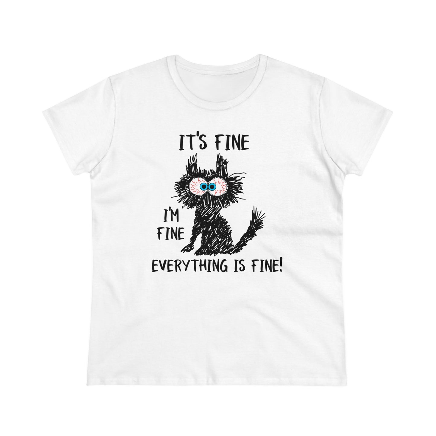 Damen T-Shirt I'm fine
