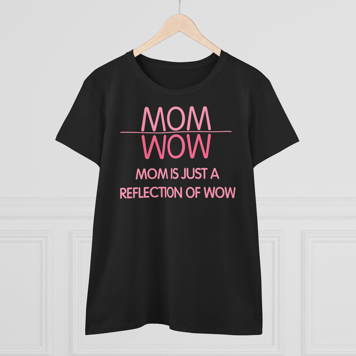 Damen T-Shirt Mom is just a reflection of Wow