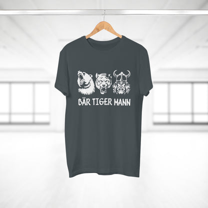 T-shirt Bär Tiger Mann - Bärtiger Mann (bis 5XL)