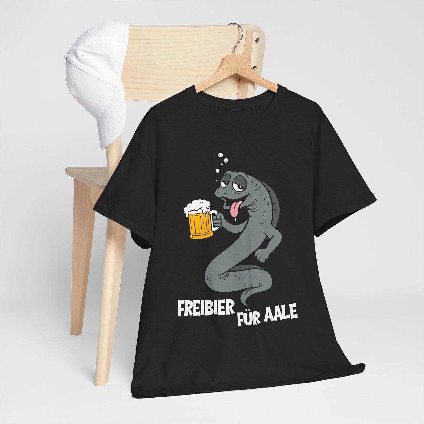 T-Shirt (bis 5XL) Freibier für Aale