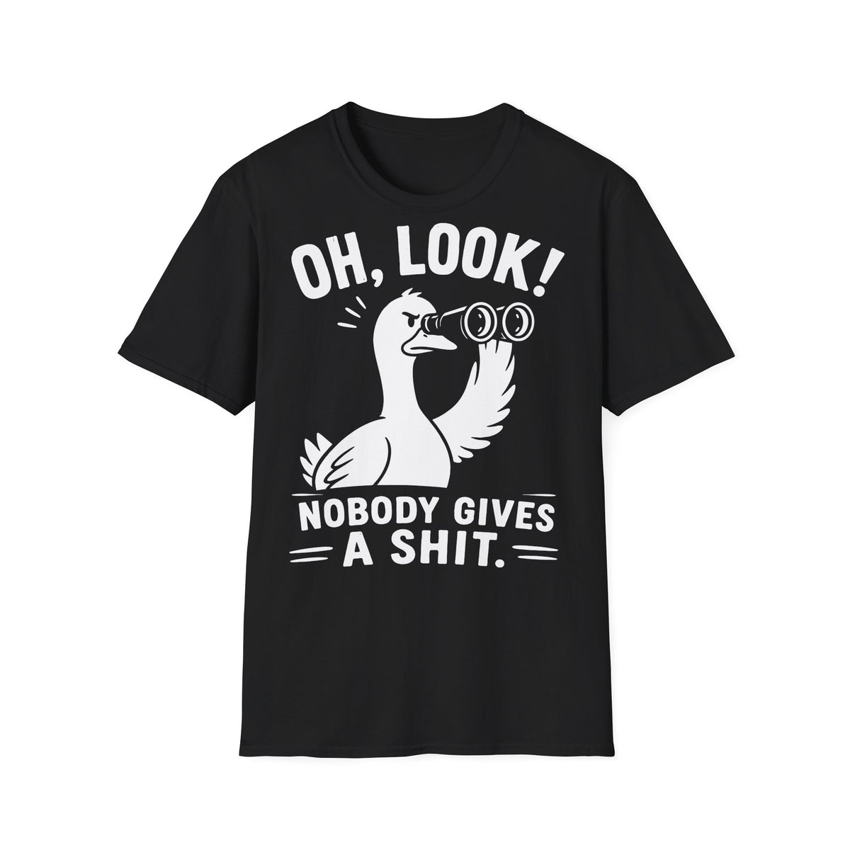 T-Shirt (bis 5XL) Oh look, Nobody gaves a Shit