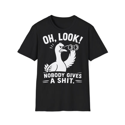 T-Shirt (bis 5XL) Oh look, Nobody gaves a Shit