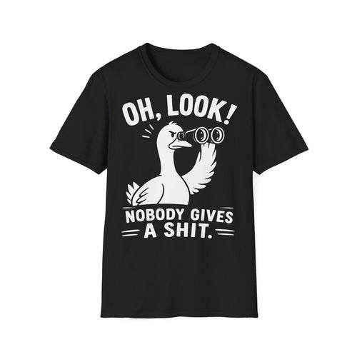 T-Shirt (bis 5XL) Oh look, Nobody gaves a Shit