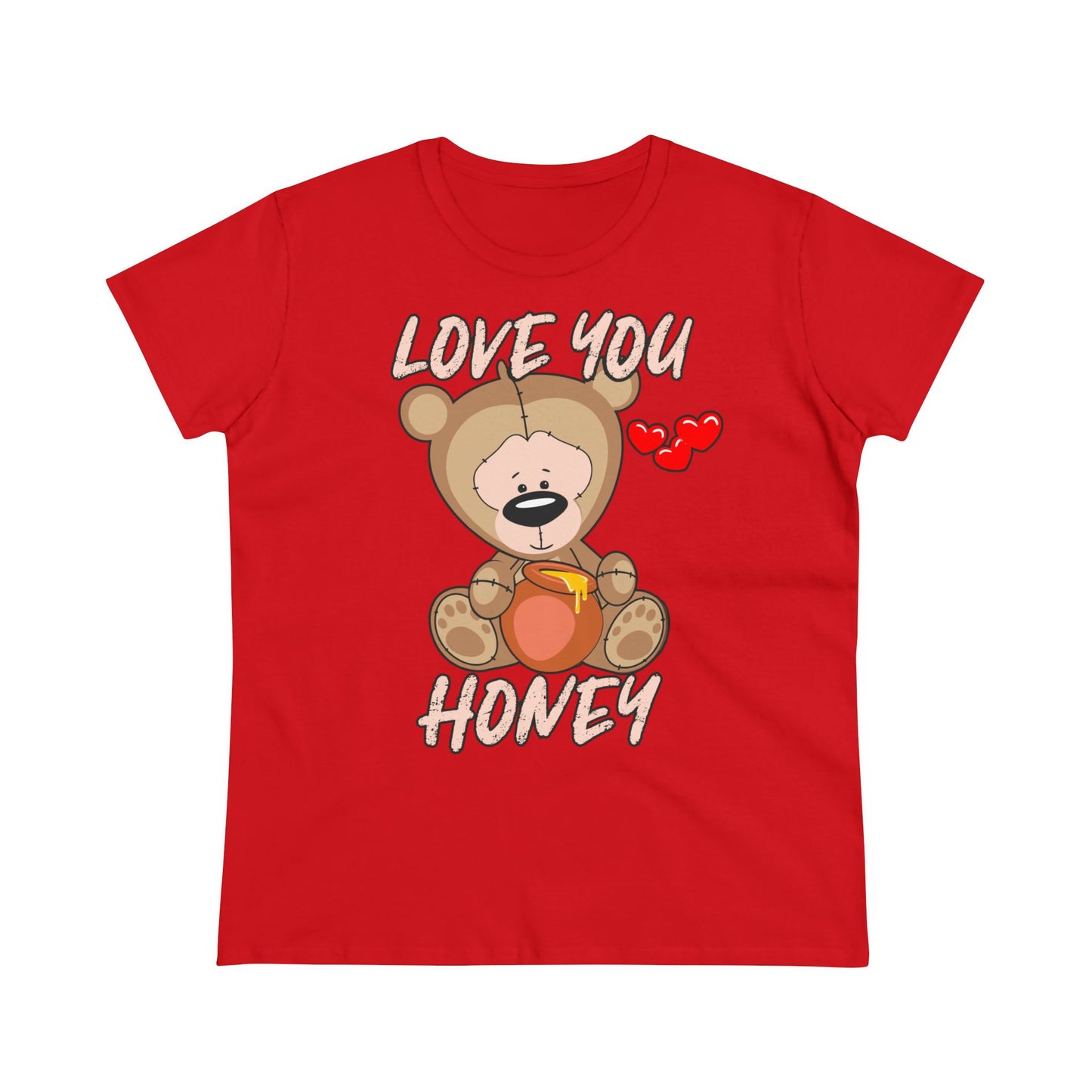 Damen T-Shirt Love you Honey