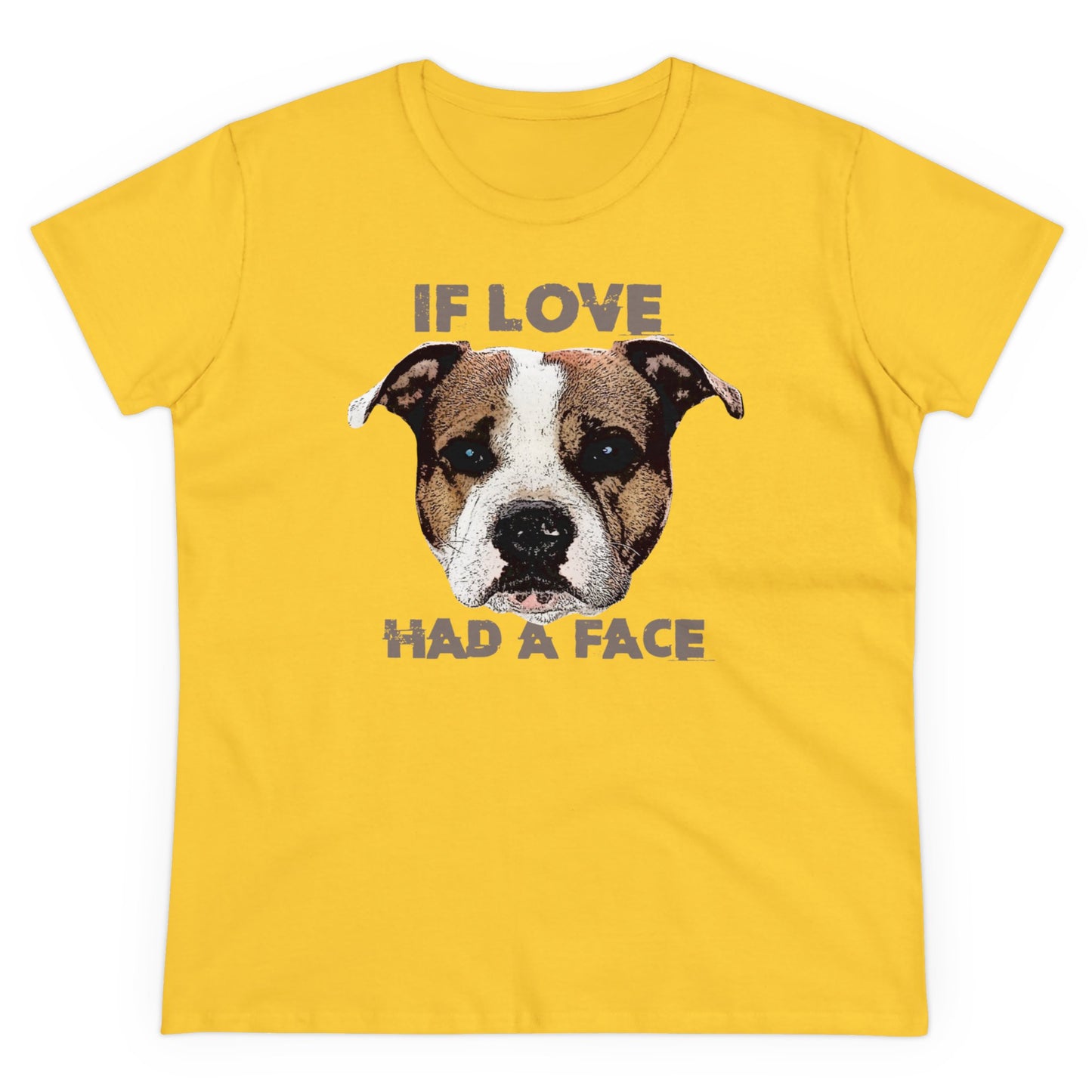Damen T-Shirt If Love had a Face