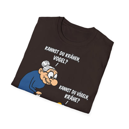 T-Shirt Kannst du krähen, Vogel?
