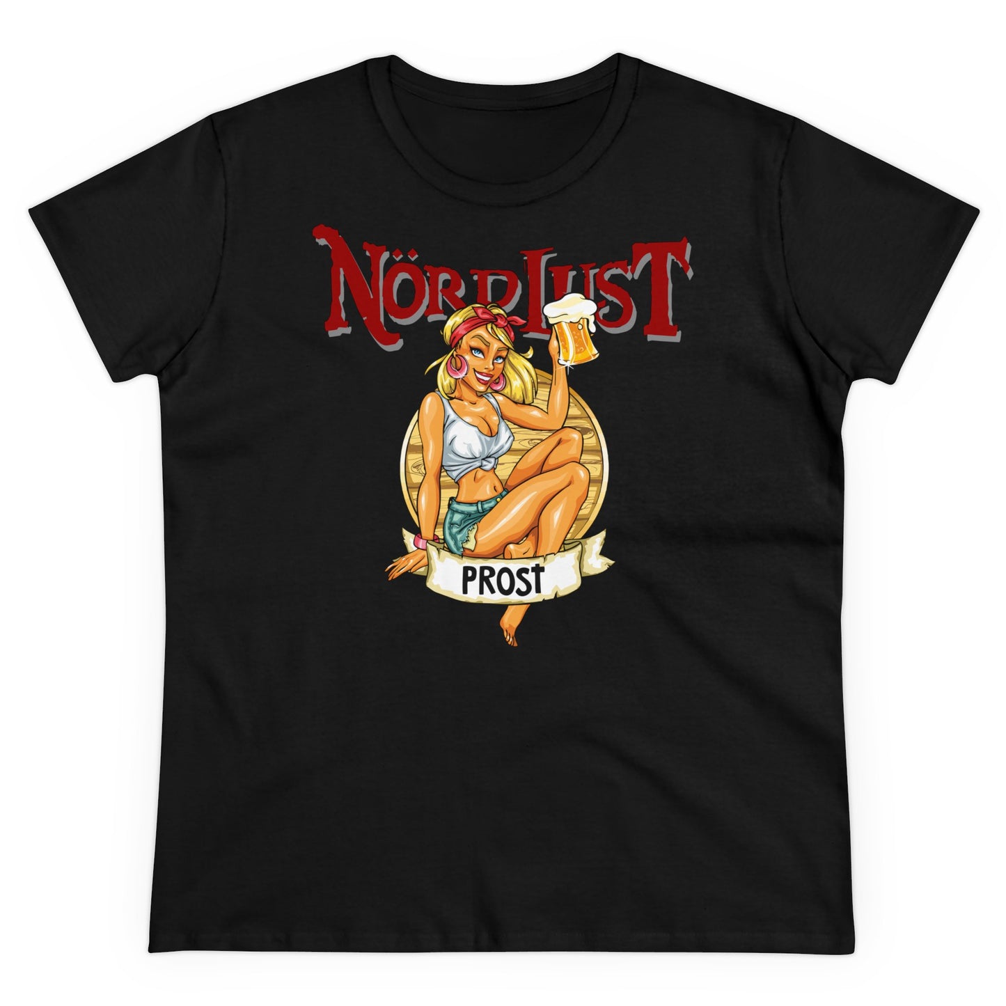 Damen T-Shirt NördLust - Prost