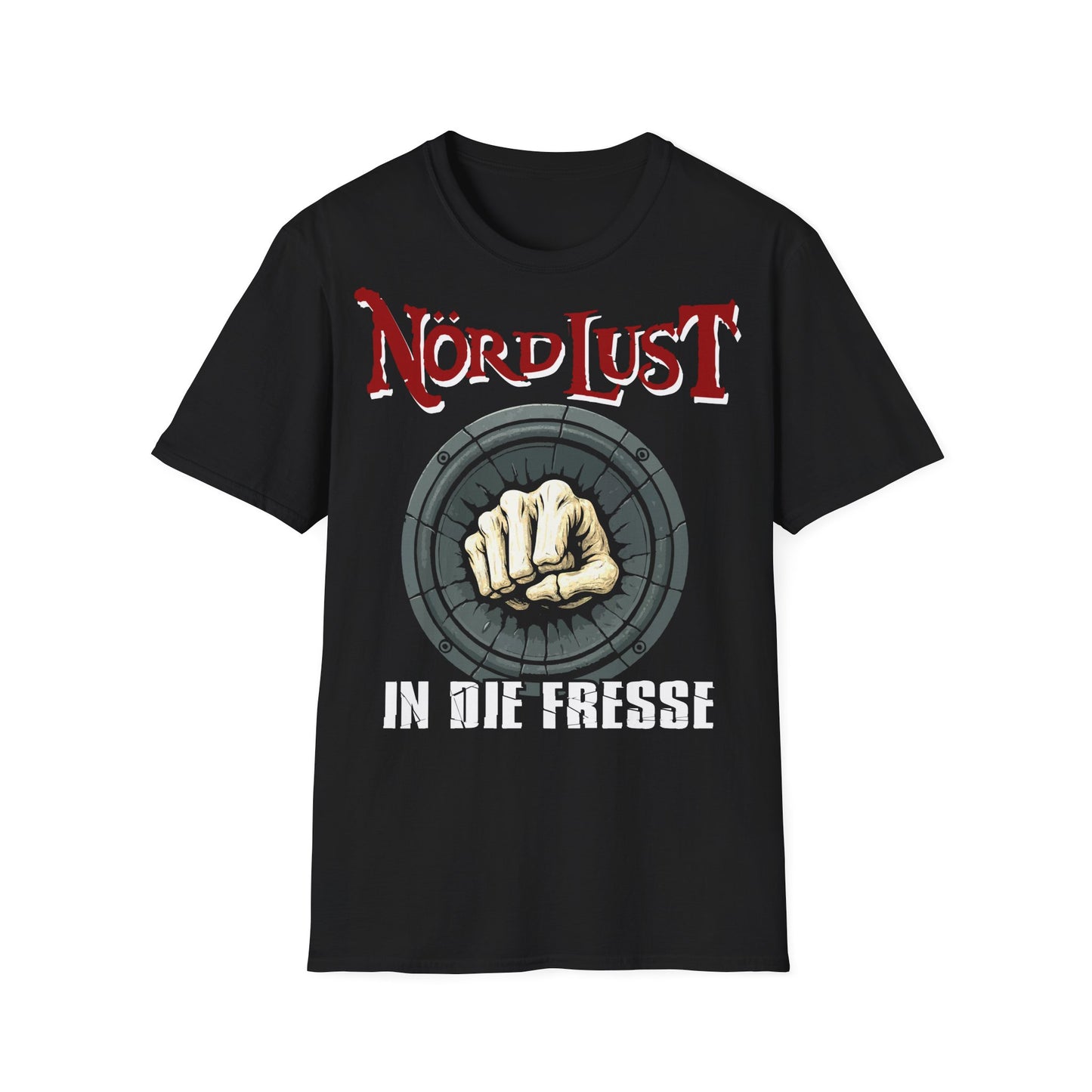 T-Shirt (bis 5XL) NördLust In die Fresse
