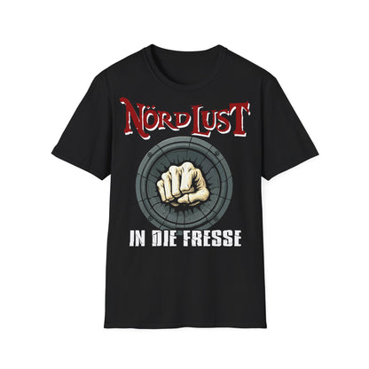 T-Shirt (bis 5XL) NördLust In die Fresse