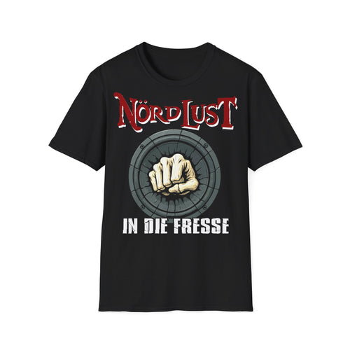 T-Shirt (bis 5XL) NördLust In die Fresse
