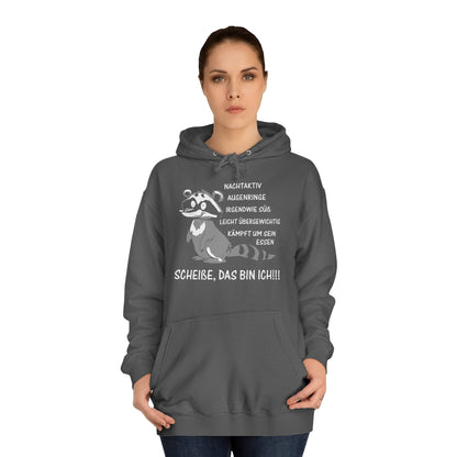Unisex Hoodie Augenringe niedlich das bin ich