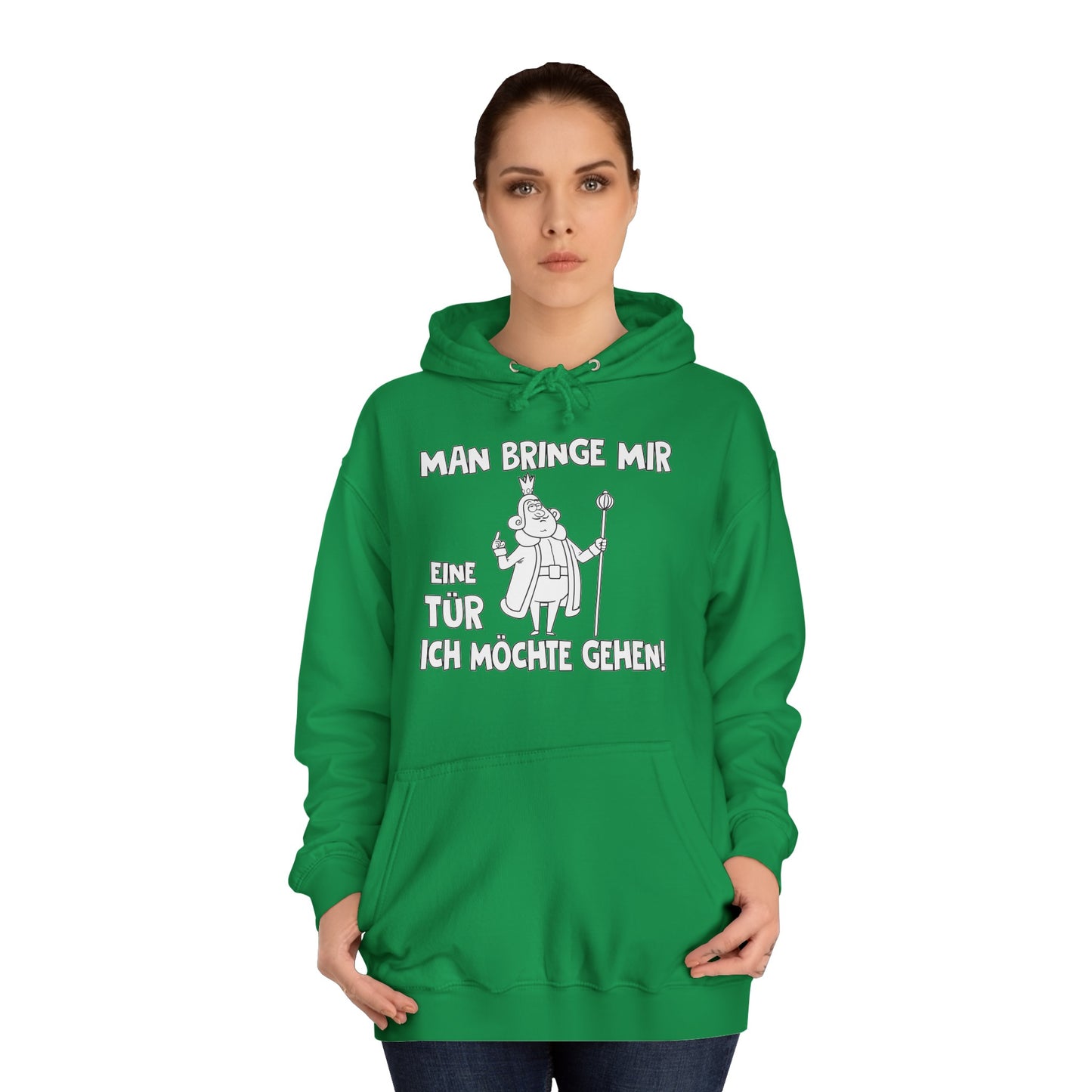 Unisex Hoodie Man bringe mir eine Tür