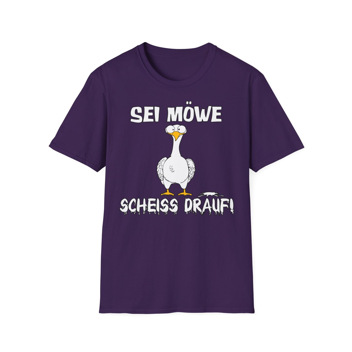T-Shirt Sei Möwe scheiss drauf