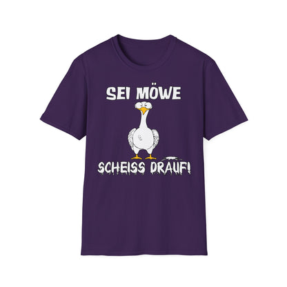 T-Shirt Sei Möwe scheiss drauf