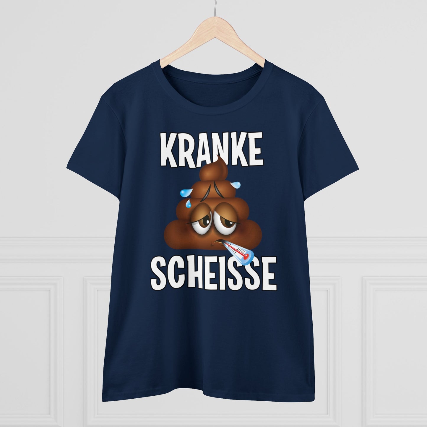 Damen T-Shirt Kranke Scheisse