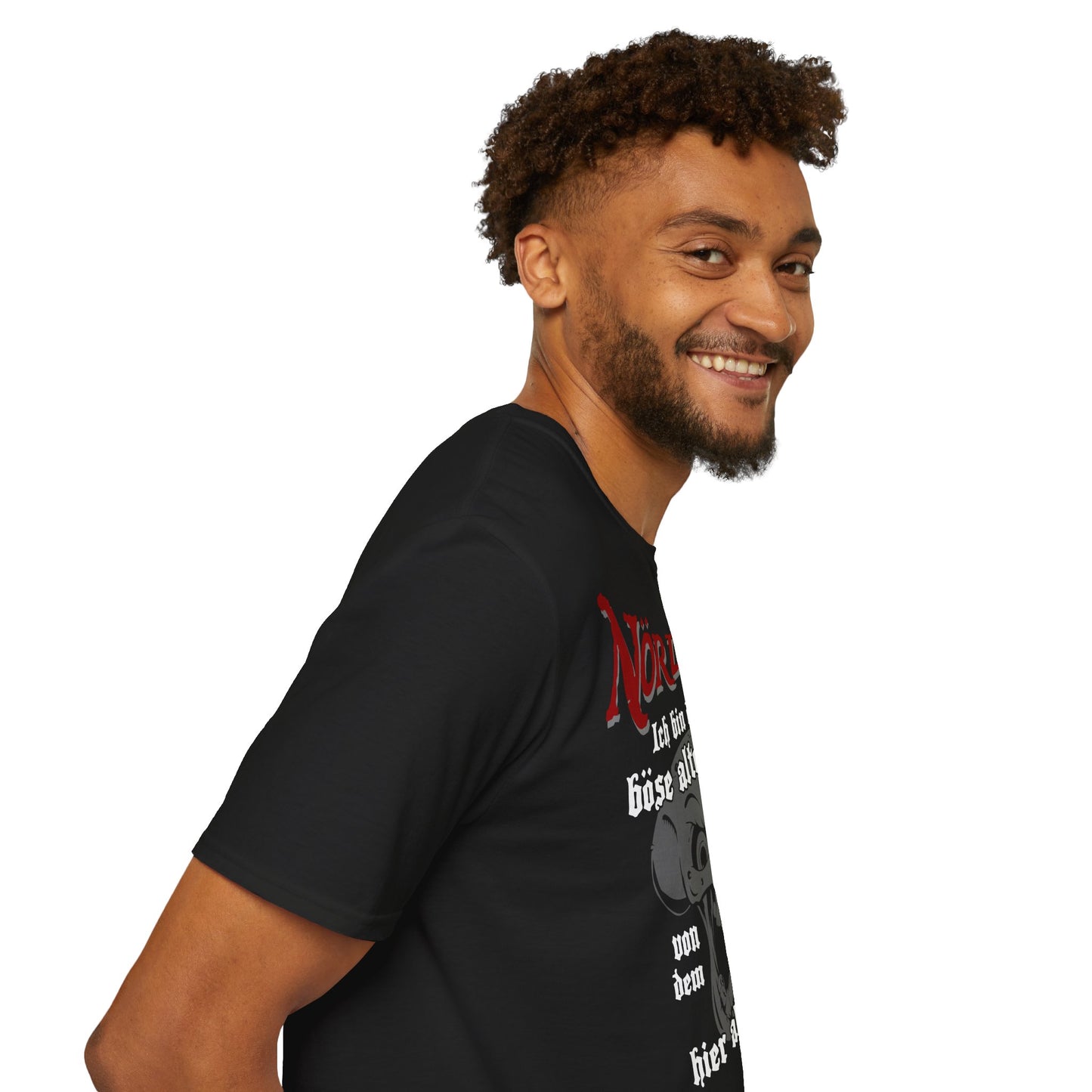 T-Shirt NördLust Ich bin dieser böse alte Mann, von dem hier alle reden!