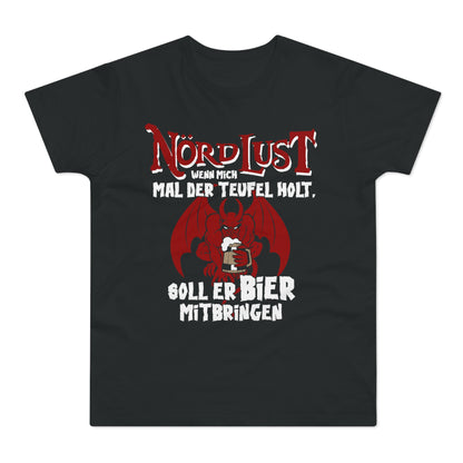 T-Shirt (bis 5XL) NördLust Wenn mich mal der Teufel holt