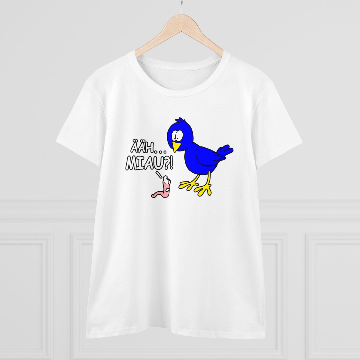 Damen T-Shirt Ääh Miau