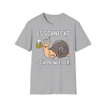 T-Shirt Es schneckt schon wieder