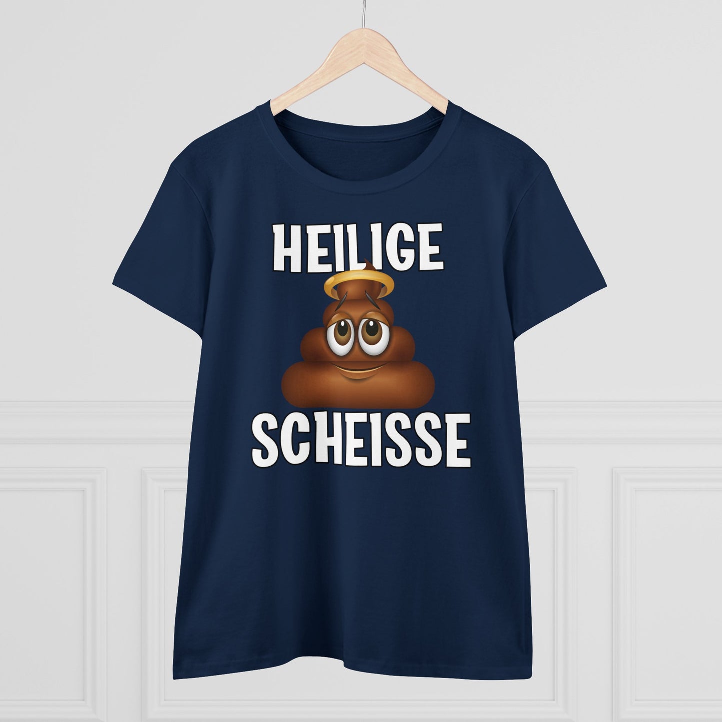 Damen T-Shirt Heilige Scheisse