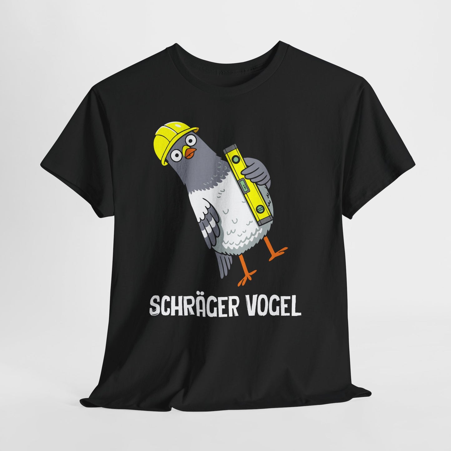T-Shirt (bis 5XL) Schräger Vogel