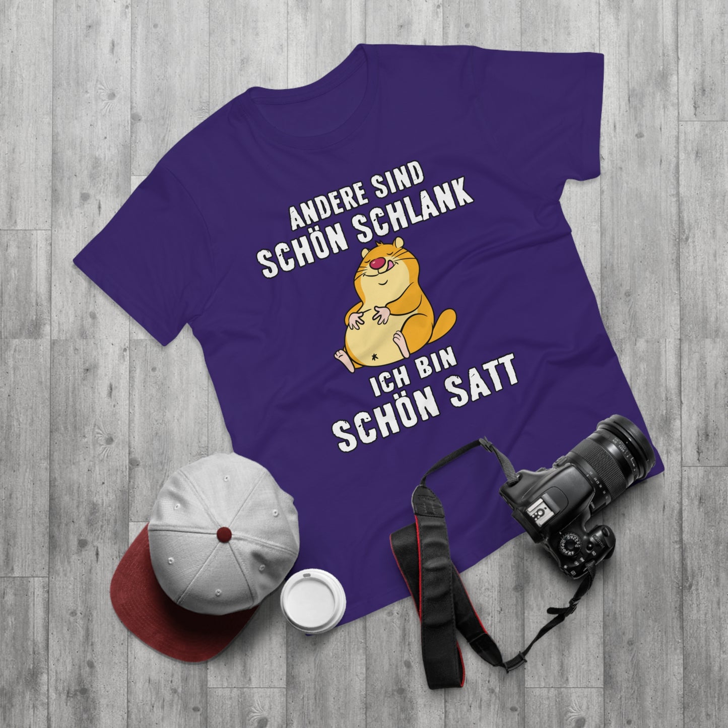 T-shirt Andere sind schön schlank - Ich bin schön satt (bis 5XL)